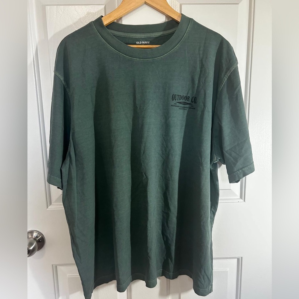 Old Navy Outdoor Co. Dark Green Tee